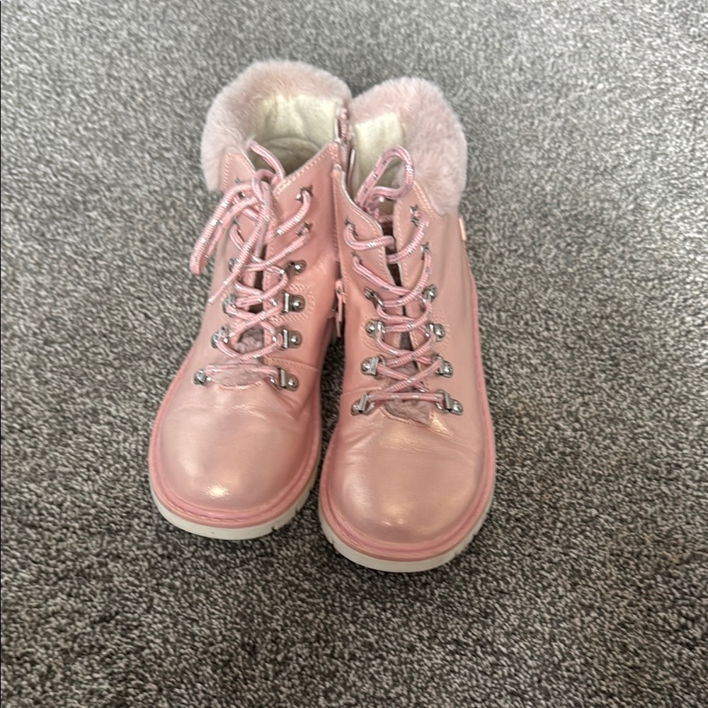 Dream Pairs Pink Kids Boots